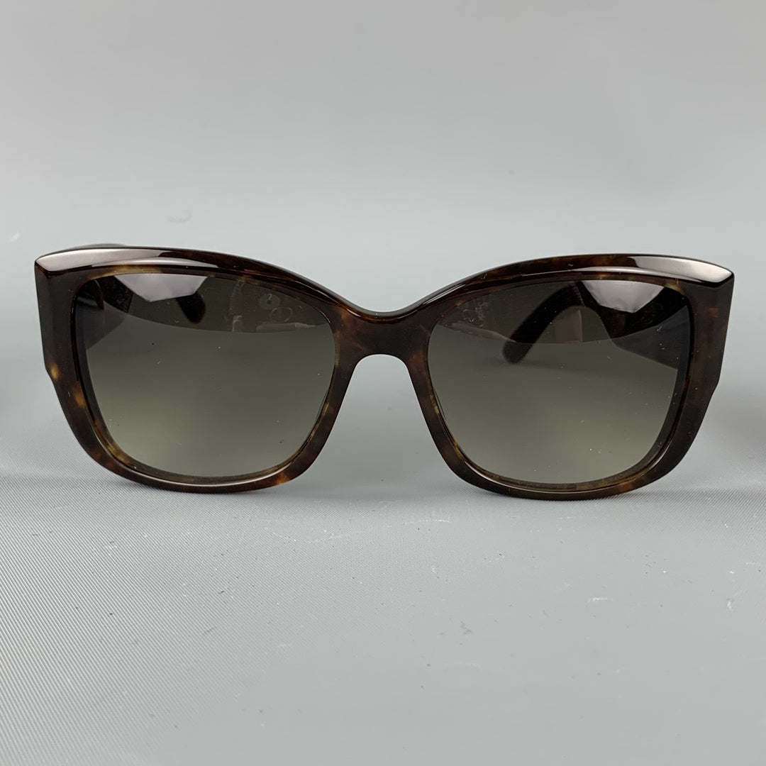 BARNEY'S NEW YORK Alyson Tortoise Shell Acetate Sunglasses