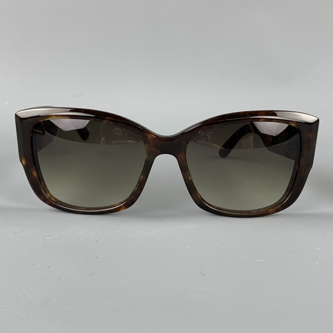 BARNEY'S NEW YORK Alyson Tortoise Shell Acetate Sunglasses