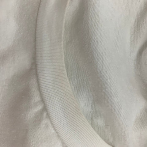 DSQUARED2 Size XL White Summer Graphic Cotton T-shirt