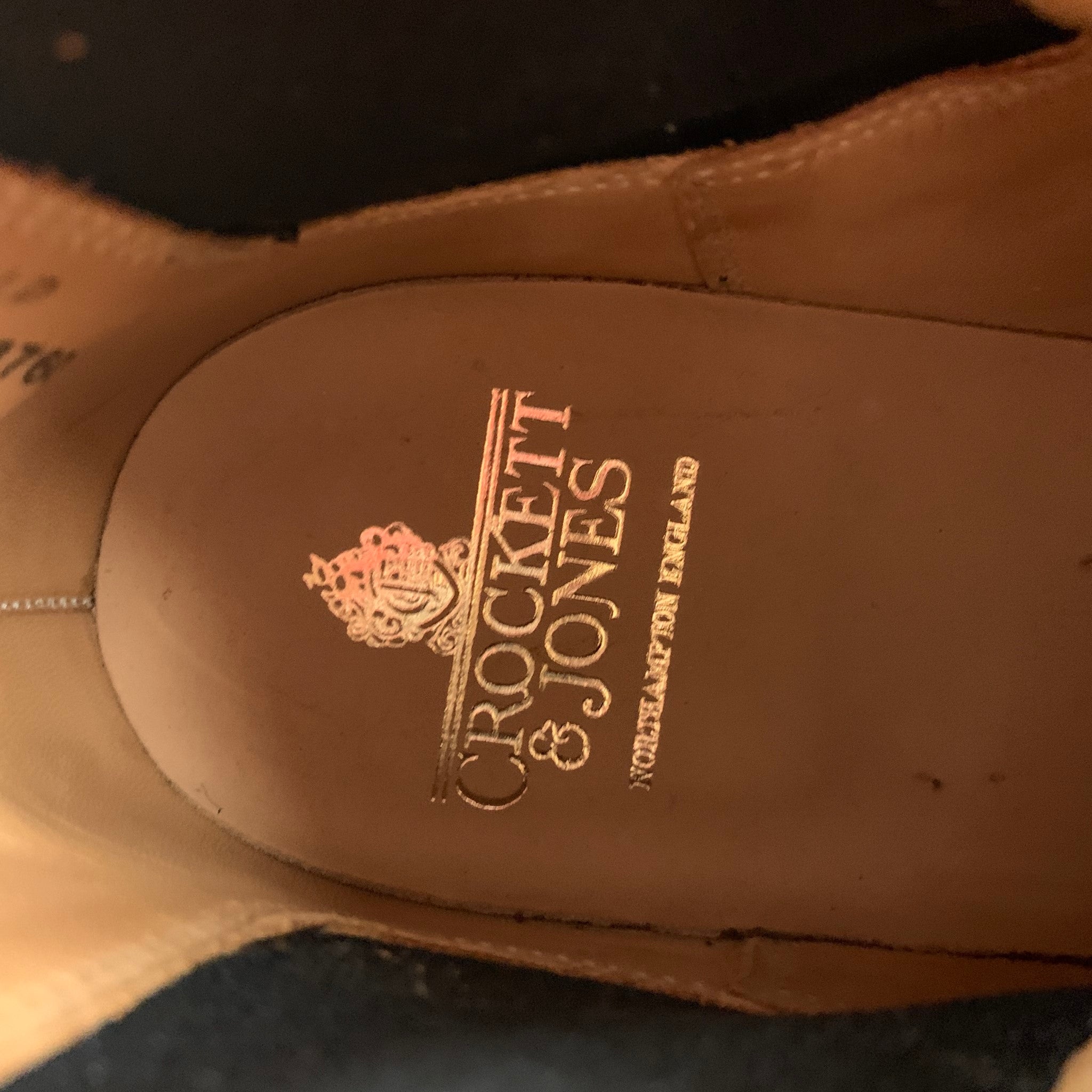 614.CROCKETT&JONES COVENTORY セミブローグ 7E 614.CROCKETT&JONES COVENTORY セミブローグ 7E