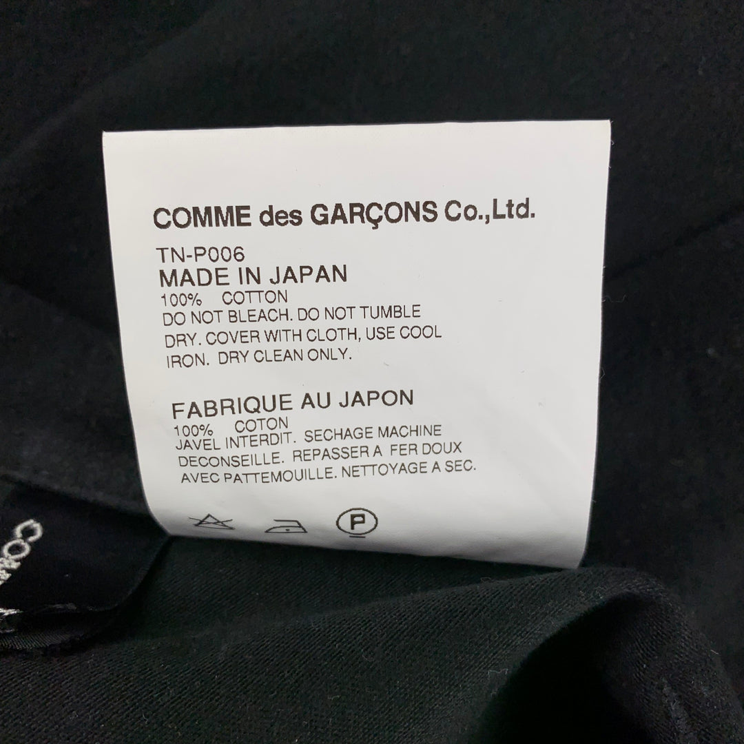 COMME des GARCONS TRICOT Size M Black Cotton Drop-Crotch Casual Pants