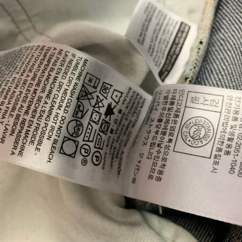 LEVI'S MADE & CRAFTED 551 Z Size 32 Indigo Cotton Straight Jeans