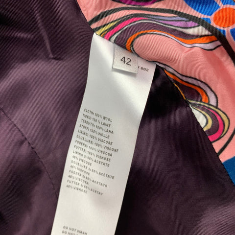 PS by PAUL SMITH Size 6 Salmon Wool Jacket Blazer