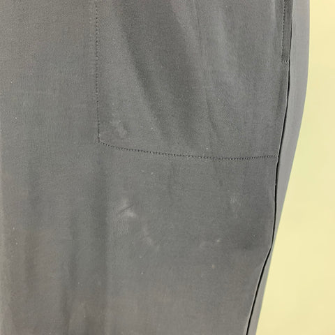 HELMUT LANG Taille XS Robe Col V Viscose Marine