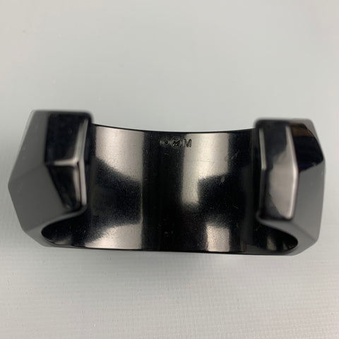 SWAROVSKI Black Acetate Crsytal Cuff Bracelet