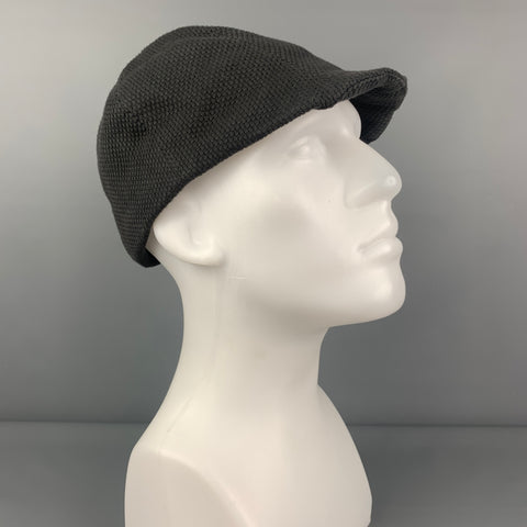 PROSPECTIVE FLOW Charcoal Woven Cotton Hats