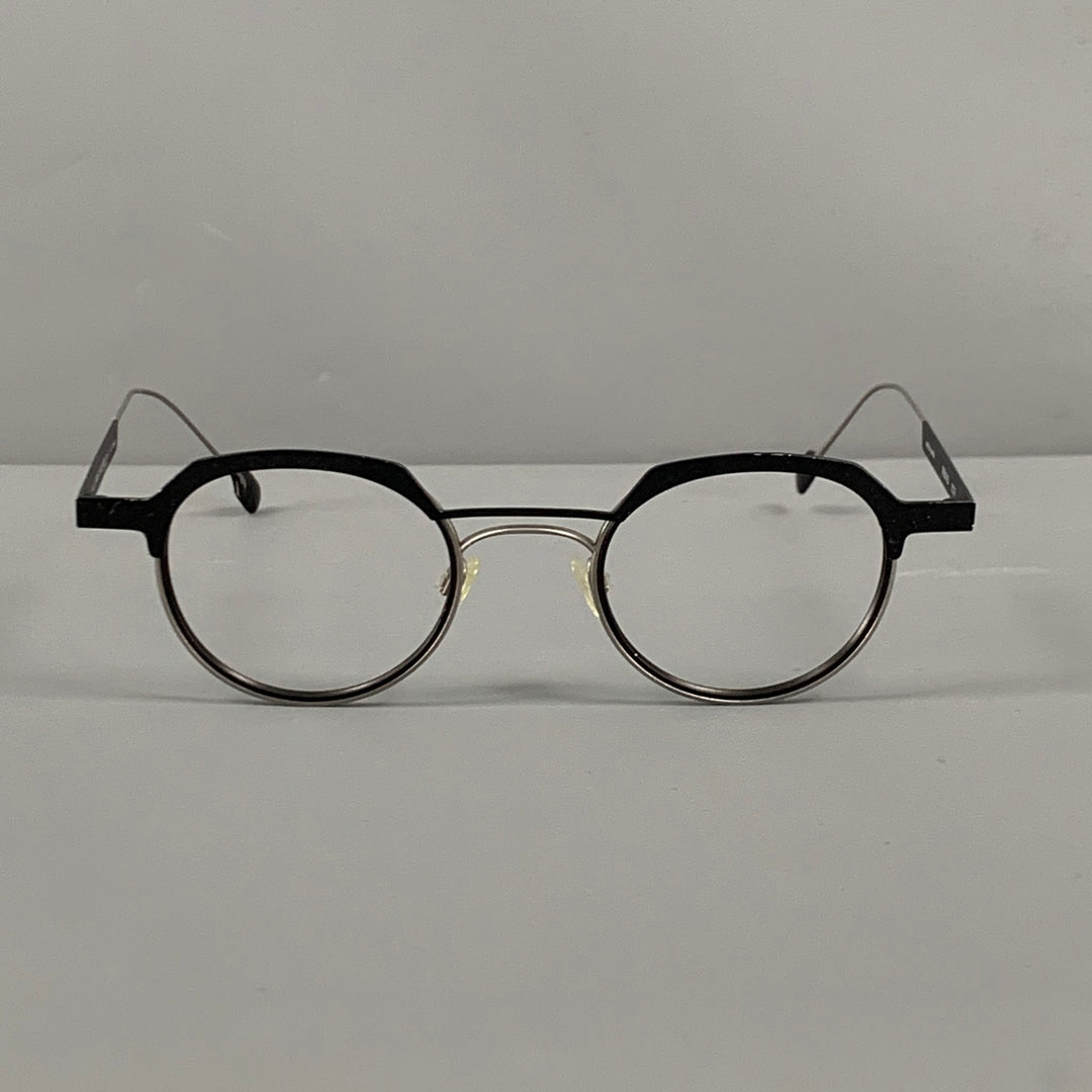 ANNE ET VALENTIN Black Acetate Rebuild Frames