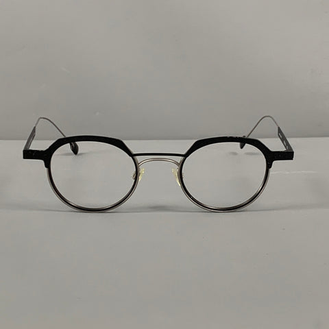 ANNE ET VALENTIN Black Acetate Rebuild Frames