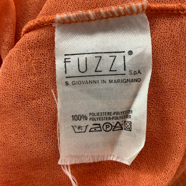 JEAN PAUL GAULTIER Camiseta Manga Corta Poliéster Naranja Talla M