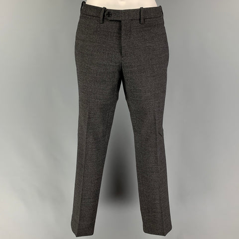 NEIL BARRETT Size 34 Grey Wool Lycra Single Breasted Suit