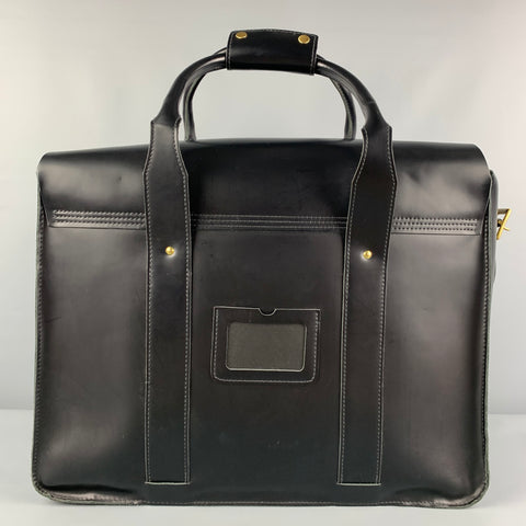 DR. MARTENS Fall 2012 Size L Black Leather Overnight Bag