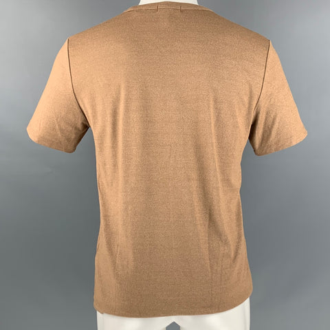 THEORY Size M Camel Modal Blend Jersey T-shirt