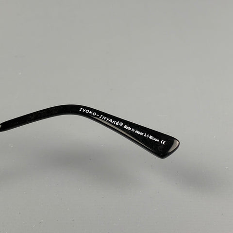 IYOKO-INYAKE Black & Charcoal Madacrylic Metal Frames