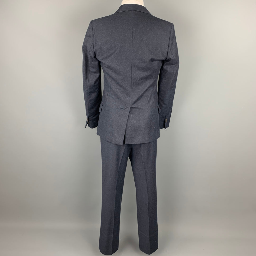 VIVIENNE WESTWOOD MAN Size 40 Navy Wool Notch Lapel Suit