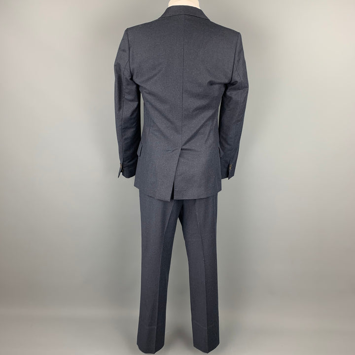 VIVIENNE WESTWOOD MAN Size 40 Navy Wool Notch Lapel Suit