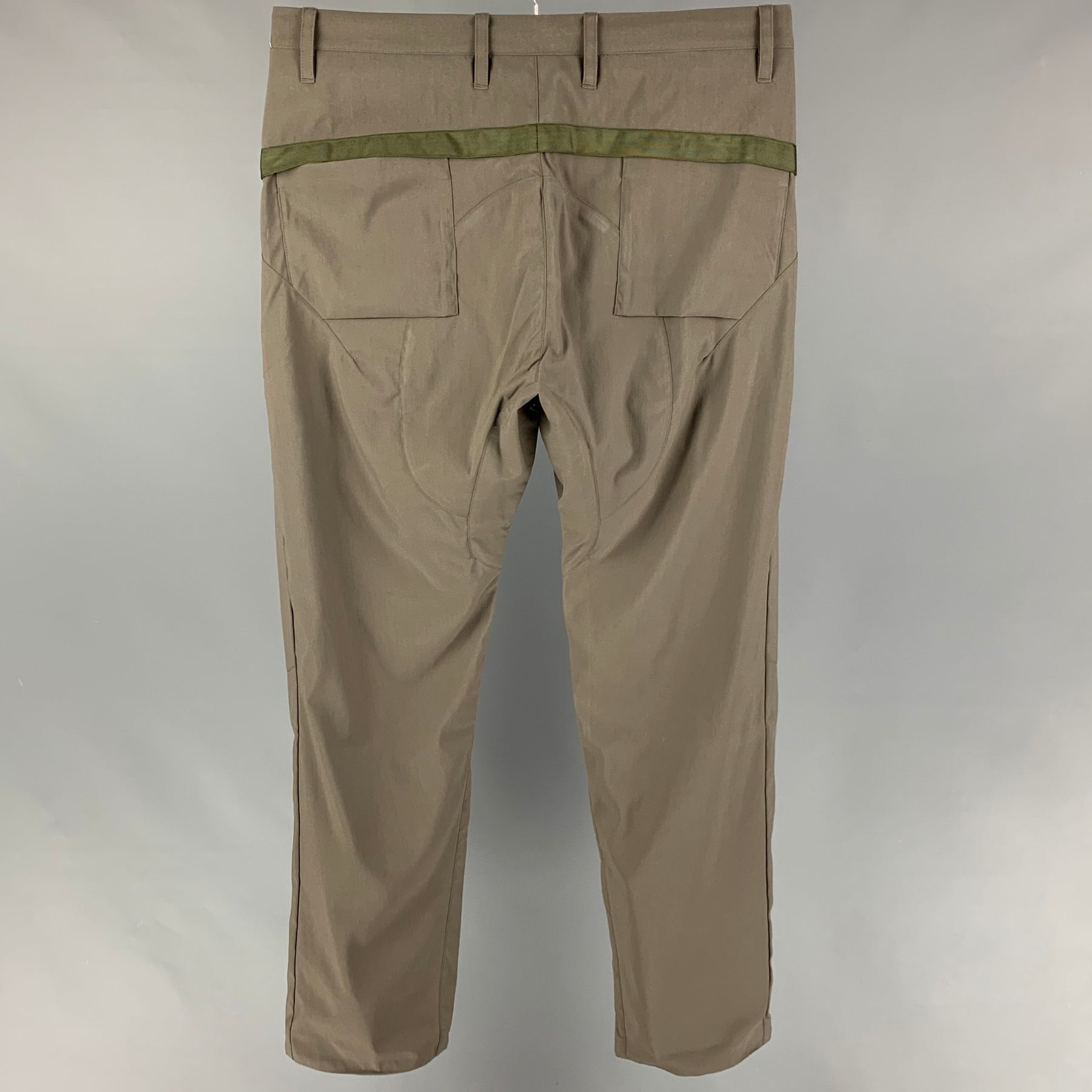 ACRONYM SS 22 Size L Gray Polyester Zip Fly P39-M Pants – Sui