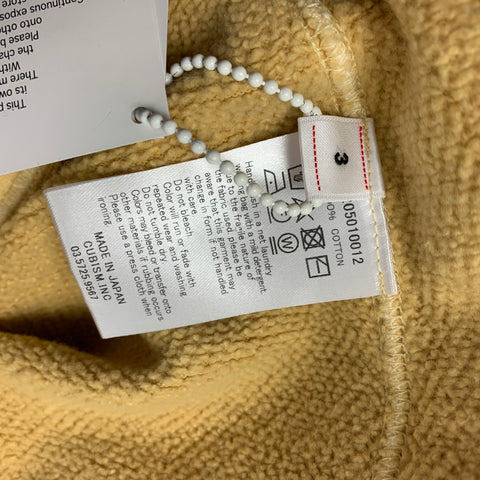 VISVIM Size M Mustard Heather Cotton Crew-Neck Amplus Sweatshirt