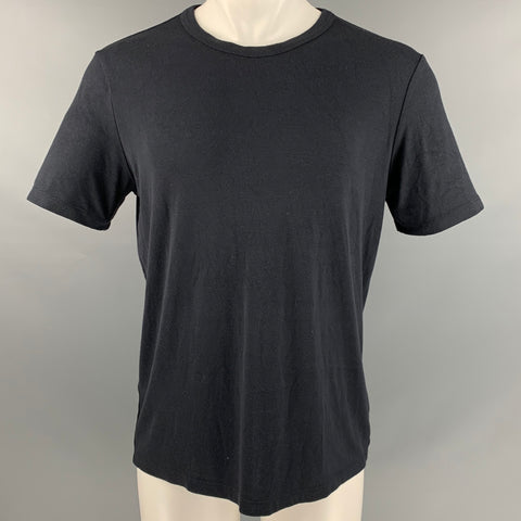 THEORY Size M Grey Charcoal Modal Blend Jersey T-shirt