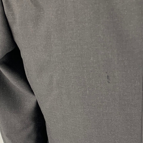 PAUL SMITH Size 42 Black Wool Notch Lapel Suit