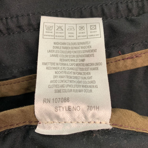 PAUL SMITH JEANS Size L Black Cotton Hooded Jacket