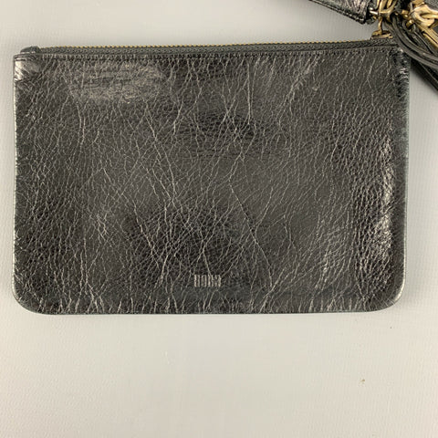 HOBO Black Leather Wristlet Handbag & Leather Goods