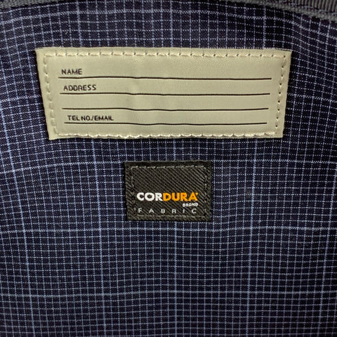 JACK SPADE Orange Black Canvas Cross Body Bag