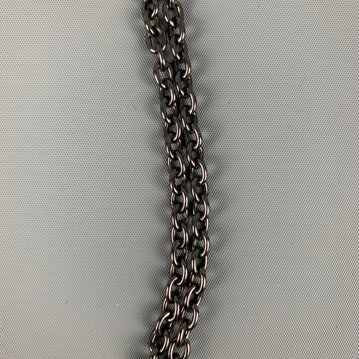 NO BRAND Silver Chain Link Metal Necklace
