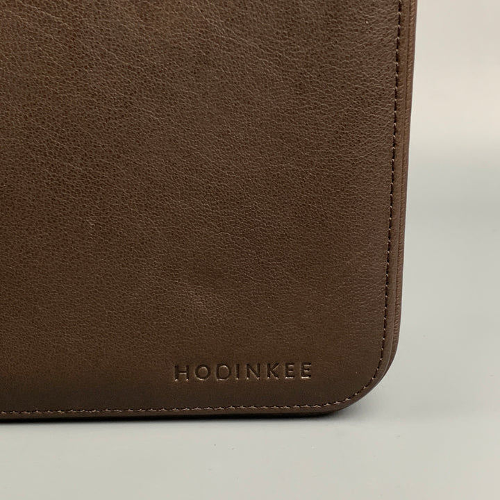 HODINKEE Dark Brown Leather Watch Travel Case