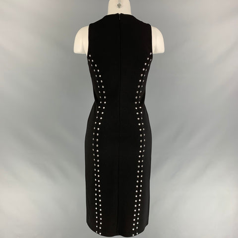 MICHAEL by MICHAEL KORS Vestido negro con tachuelas talla XS