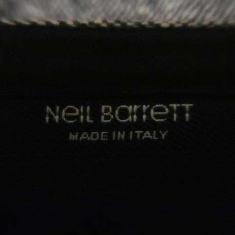 NEIL BARRETT Size 32 X 31 Grey Tweed Wool Side Tabs Dress Pants