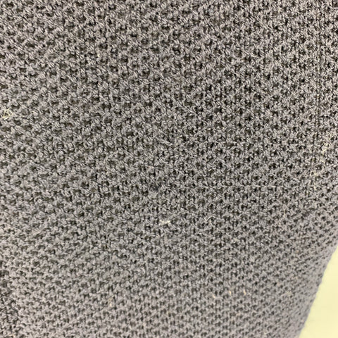 EMPORIO ARMANI Size 48 Navy Waffle Knit Virgin Wool Blend Vest