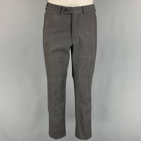 SUITSUPPLY Size XS Grey Glenplaid Wool Notch Lapel Suit