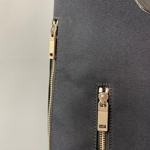 JACK SPADE Navy Black Canvas Backpack