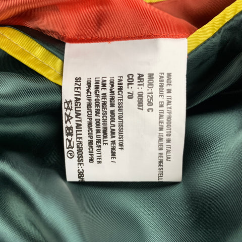 PAUL SMITH Kensington Fit Size 38 Regular Grey & Brown Plaid Virgin Wool Notch Lapel Suit