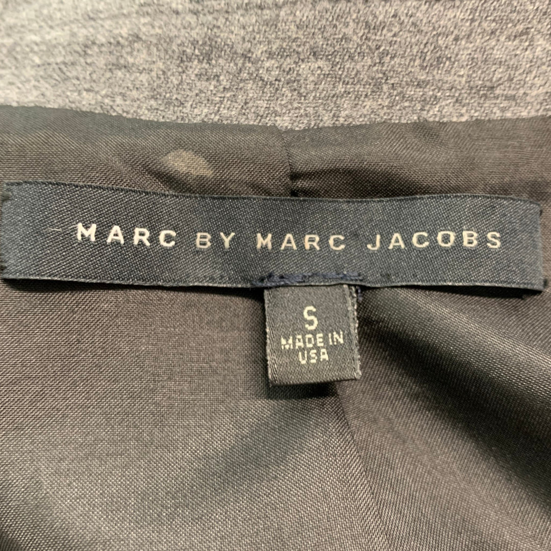MARC by MARC JACOBS Size S Grey Heather Single Button Blazer