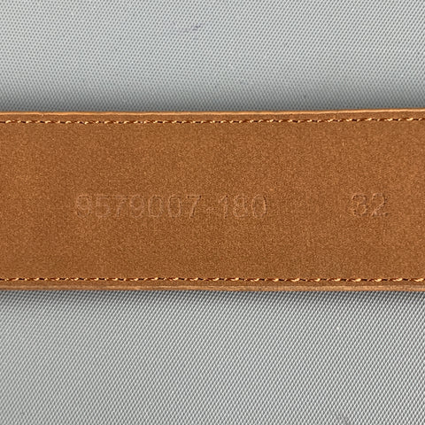 NEIMAN MARCUS Size 32 Tan Leather Belt