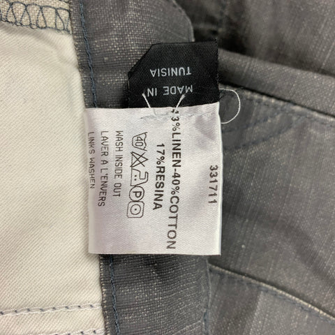 G-STAR Size 32 Grey Linen Blend Shortcut Surman Jeans