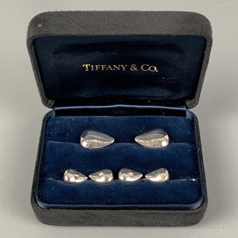 TIFFANY & CO.Elsa Perett Collection Sterling Silver Cuff Links