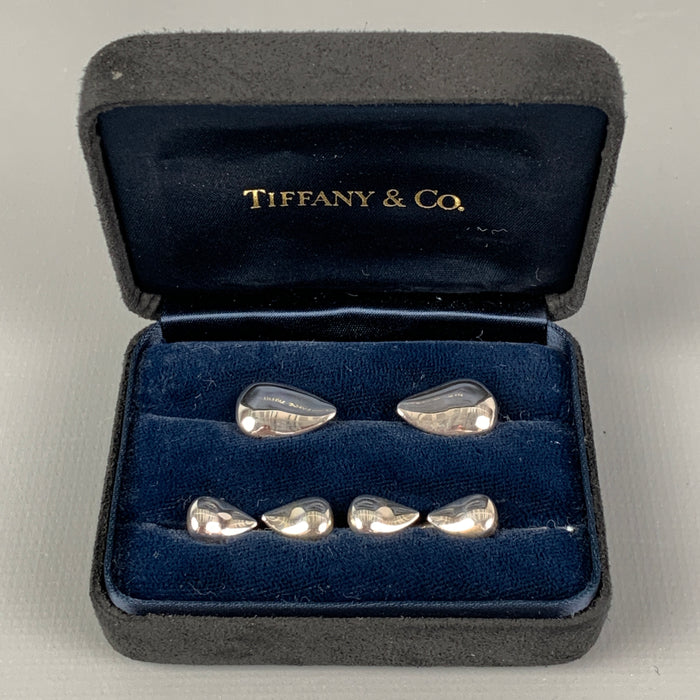 TIFFANY & CO.Elsa Perett Collection Sterling Silver Cuff Links