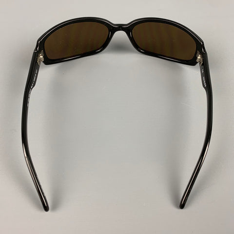 GUESS Black Acetate Metro Sunglasses