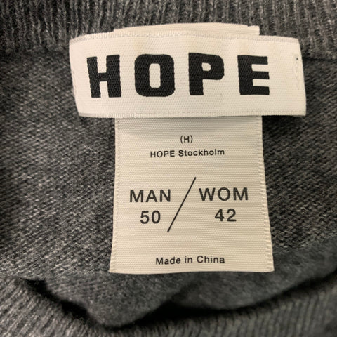 Jersey HOPE de mezcla de viscosa gris jaspeado talla XXL