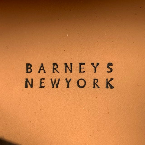 BARNEY'S NEW YORK Size 11 Brown Suede Leather Slip On Loafers