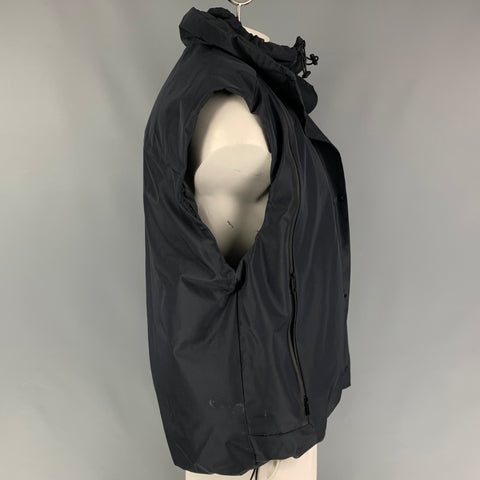 3.1 PHILLIP LIM Size M Black Polyester Journey Puffer Vest