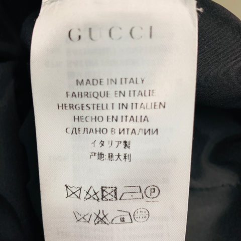 Minifalda acampanada de cachemira y lana gris talla 0 de GUCCI