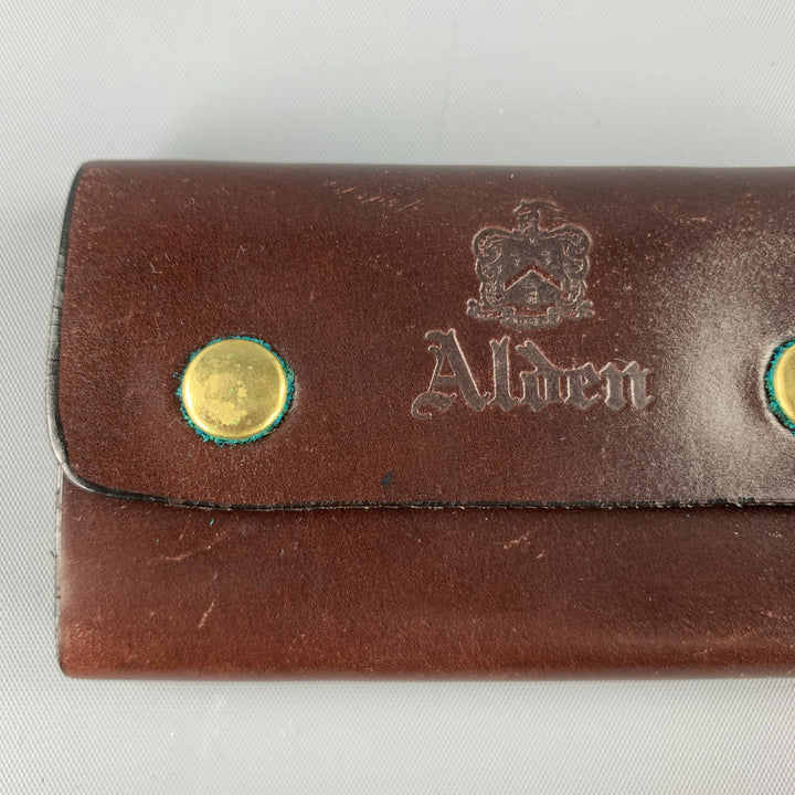 ALDEN Color 8 Cordovan Leather Key Case