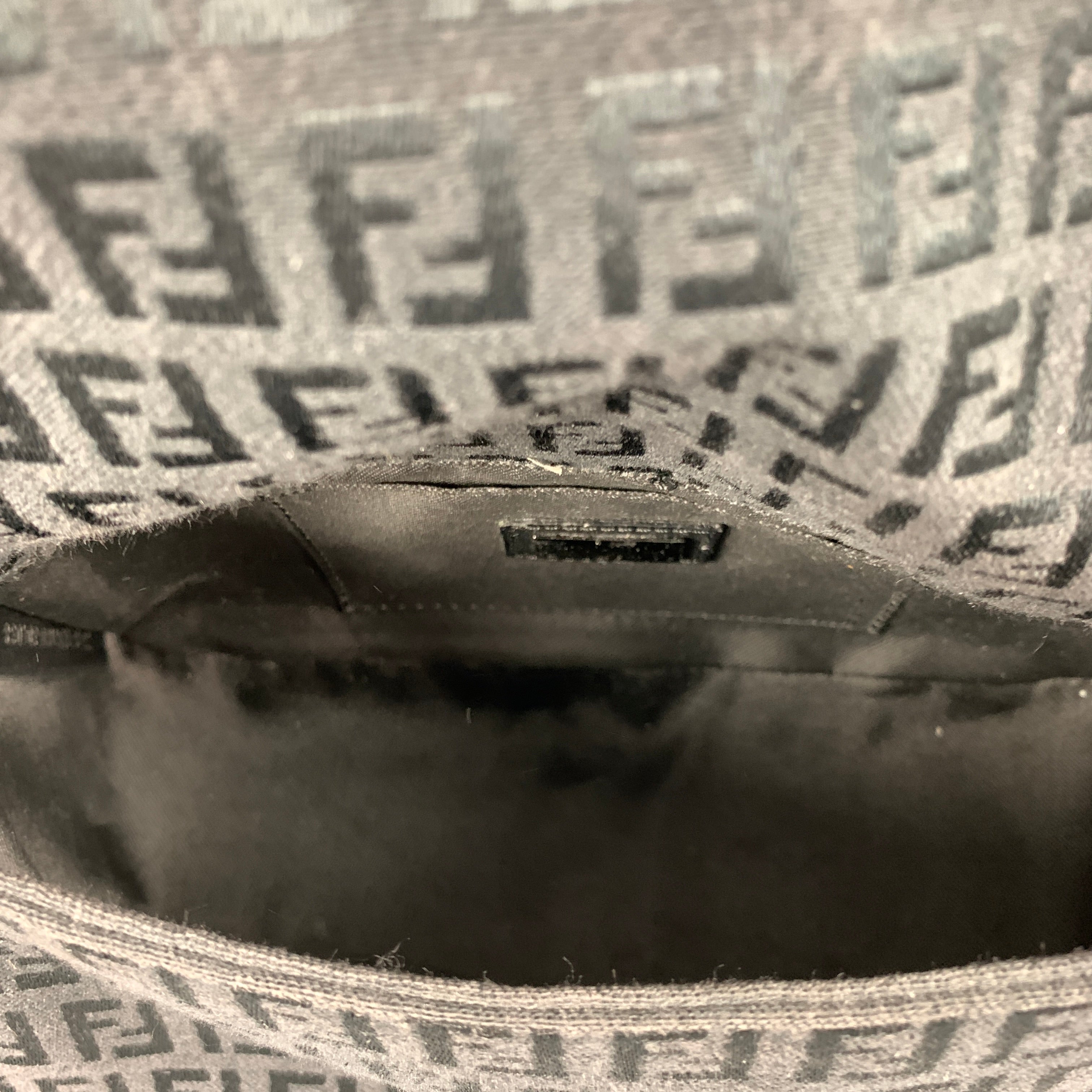 FENDI Black Monogram Handbag – Sui Generis Designer Consignment