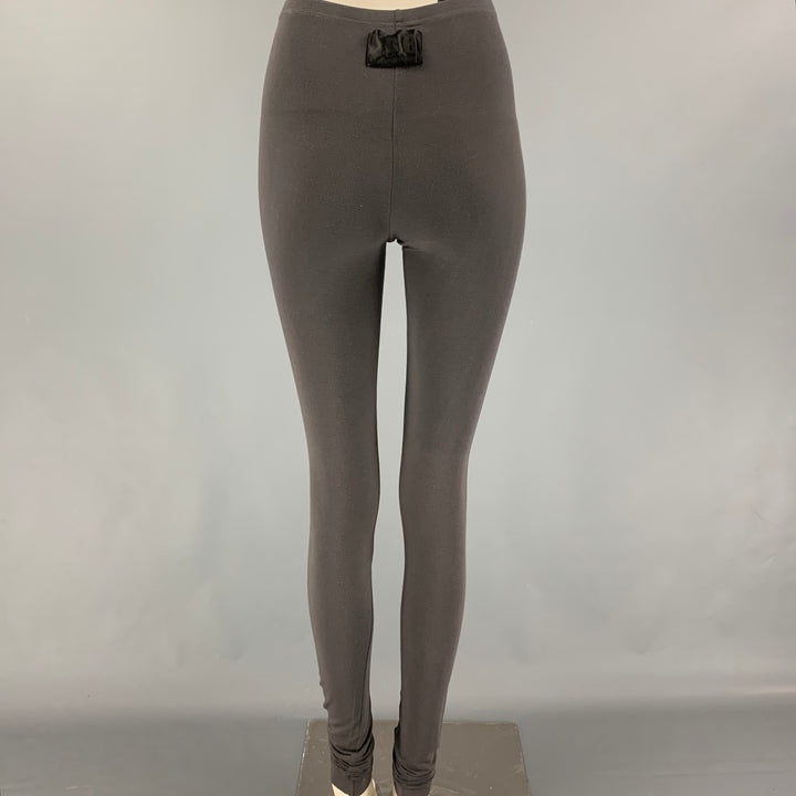 HUMANOID Size S Grey Heather Modal Blend Leggings