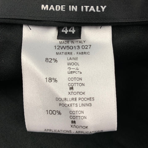 GIVENCHY by Ricardo Tisci 2012 Size 34 Brown Wool Cotton Dress Pants