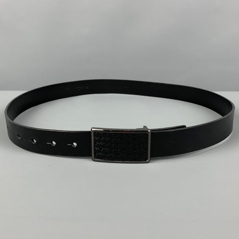 TUMI Size 34 Black Leather Belt