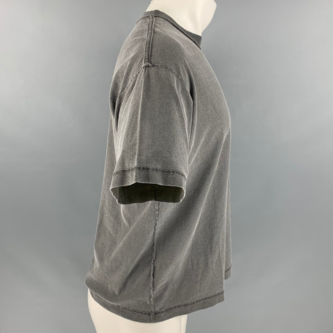 JOHN ELLIOTT Taille XS Chemise à manches courtes en coton gris